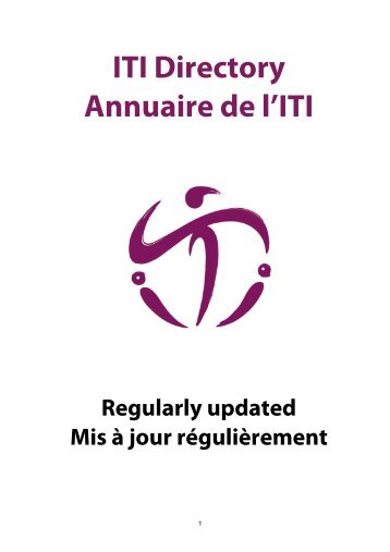 ITI Directory Annuaire de l'ITI - International Theatre Institute