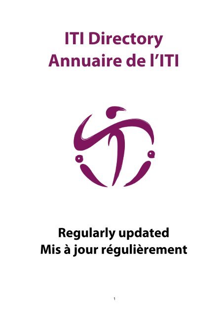 ITI Directory Annuaire de l'ITI - International Theatre Institute