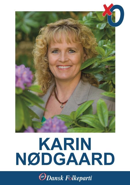 Klik her for at se Karin NÃ¸dgaard's valgbrochure - Dansk Folkeparti