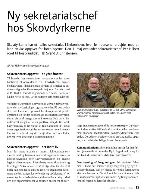 Skovdyrkeren - Skovdyrkerforeningen