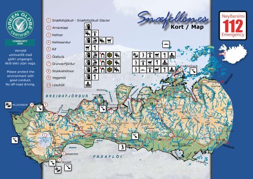 Kort / Map - StykkishÃ³lmur