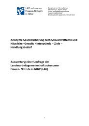 Anonyme Spurensicherung nach Sexualstraftaten und HÃ¤uslicher ...
