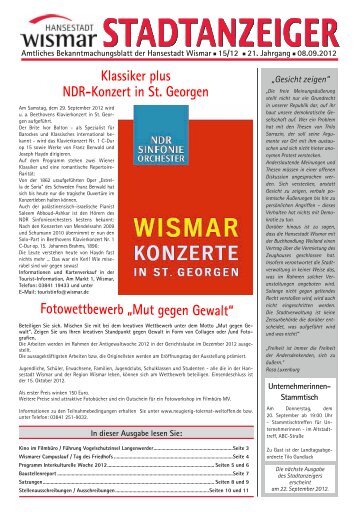 PDF, 541 KB - Hansestadt Wismar