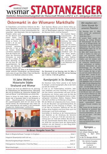 PDF: 533 KB - Hansestadt Wismar