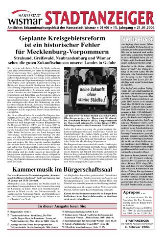 PDF: 1,6 MB - Hansestadt Wismar
