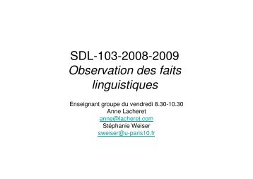 Cours-SDL103-P1-2008.. - Lacheret