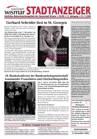 PDF: 1,6 MB - Hansestadt Wismar