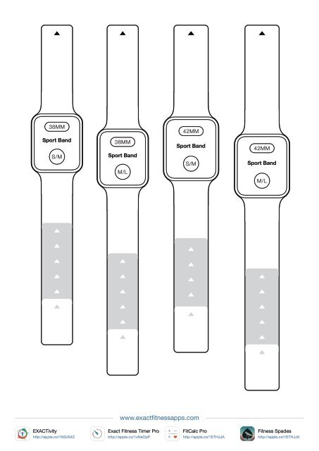 Apple Watch Size Chart