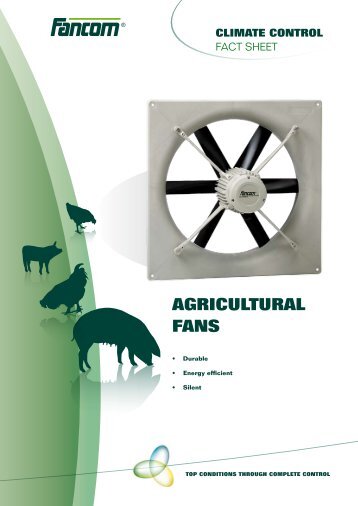 AGRICULTURAL FANS - Farmi Tilatech Oy