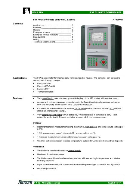 04-31 F37 Klimaatregelaar MTT (GB) - Farmi Tilatech Oy