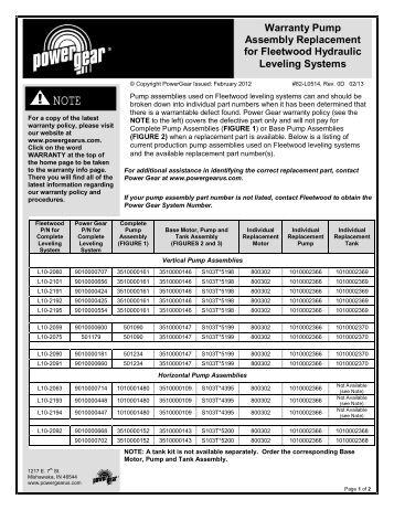Hwh Troubleshooting Manual