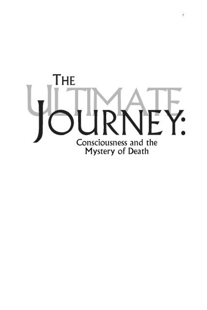 Ultimate Journey, The - michaeljgoodnight.com