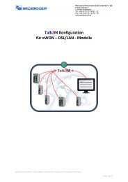 Talk2M Konfiguration fÃ¼r eWON â DSL/LAN - Modelle - G-c-t.de