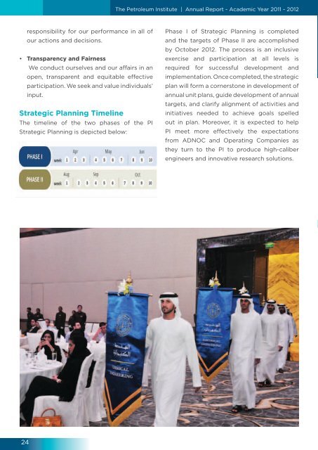 ANNUAL REPORT - The Petroleum Institute