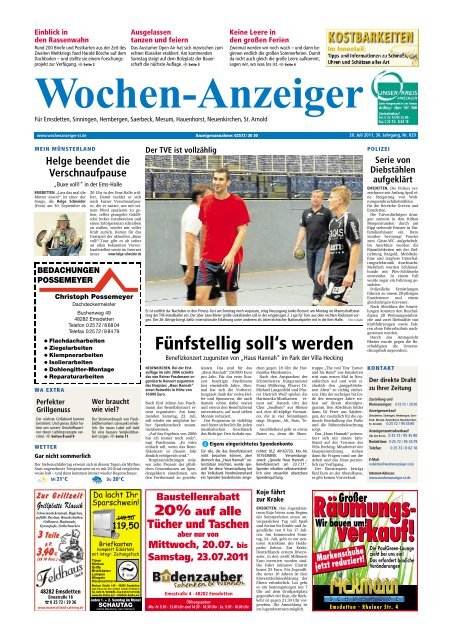 Ausgabe als PDF Download - Wochen Anzeiger