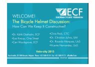 How to Keep the Helmet Debate Constructive - Velo City