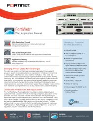 FortiWeb-400C - Fortinet