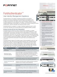 FortiAuthenticator-3000B - Fortinet