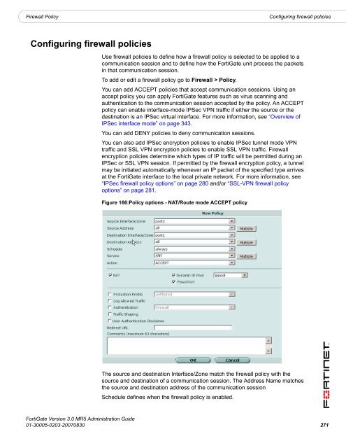 FortiGate Administration Guide - FirewallShop.com