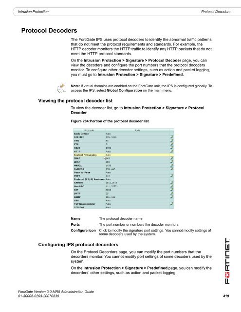 FortiGate Administration Guide - FirewallShop.com