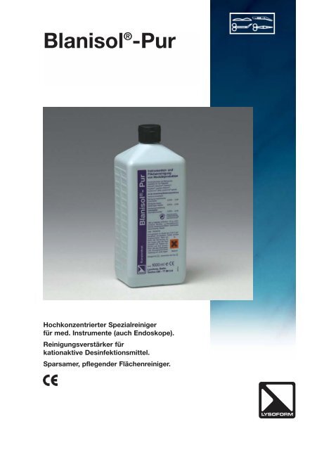 Blanisol-Pur (Page 2) - LYSOFORM Dr. Hans Rosemann GmbH