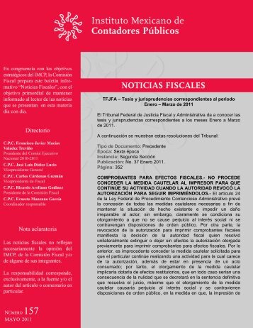 Noticias Fiscales 157