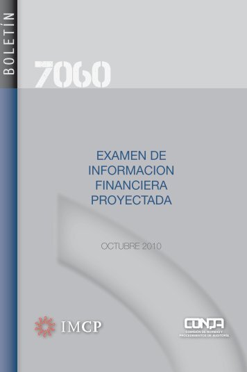 Boletín 7060 - Instituto Mexicano de Contadores Públicos
