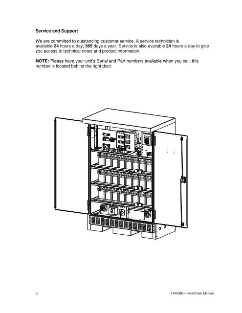 Series CR Installation Manual PDF - Myers Power Products, Inc.