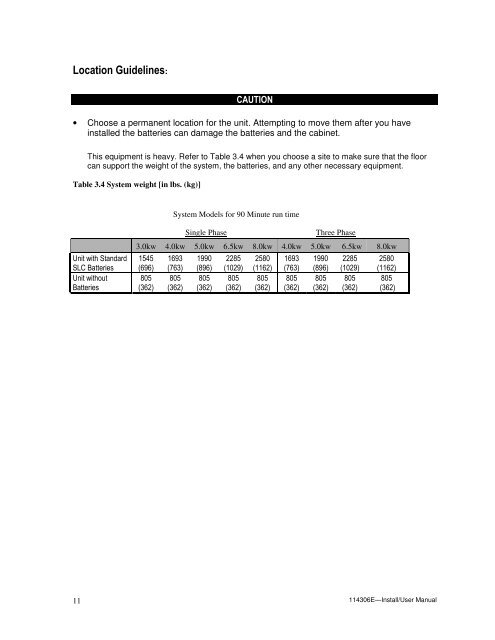 Series CR Installation Manual PDF - Myers Power Products, Inc.