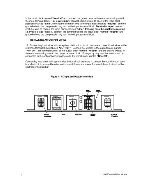 Series CR Installation Manual PDF - Myers Power Products, Inc.