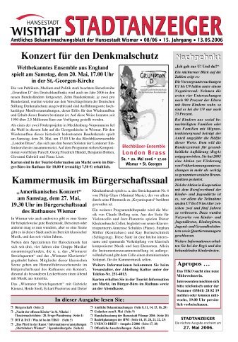 PDF: 2,4 MB  - Hansestadt Wismar