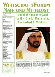 Medal of Honour in Gold for H.H. Sheikh Muhammad bin Rashed Al ...