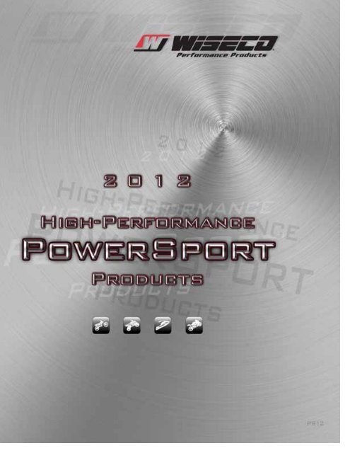 Wiseco High Performance Forged 2-Stroke Pro-Lite Piston Kit 47.5 mm PK1214