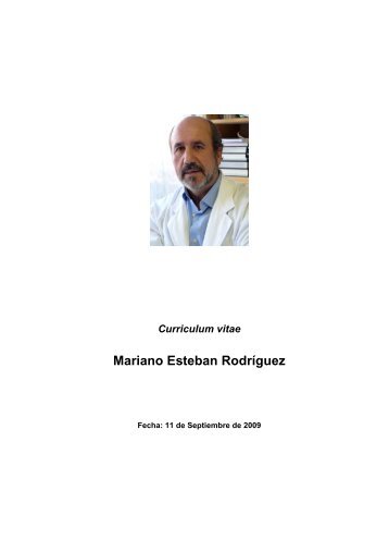 Mariano Esteban RodrÃ­guez - Centro Nacional de BiotecnologÃ­a