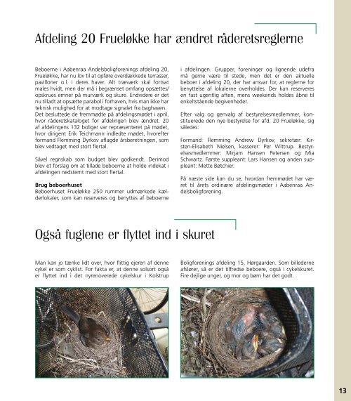 NYT NR. 3 Â· JUNI 2012 - Aabenraa Andelsboligforening