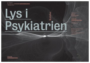 Lys i psykiatrien - Syddansk Sundhedsinnovation