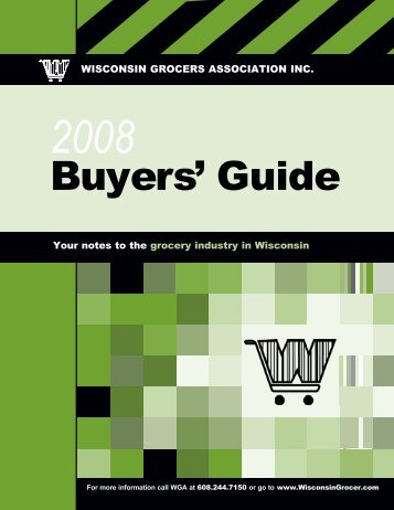 Buyers' Guide - Wisconsin Grocers Association