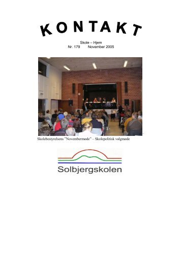 03 Kontakt november 05 - Solbjergskolen