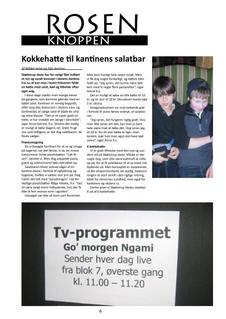 Skoleblad for SkÃ¸dstrup Skole - Nr. 18 - April 2010 - 5. Ã¥rgang