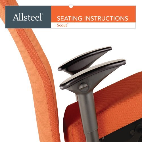 SeatIng InStrUctIonS Allsteel