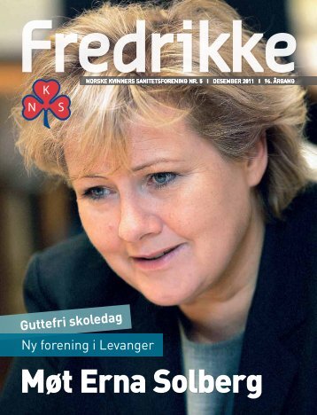 MÃ¸t Erna Solberg - Norske Kvinners Sanitetsforening