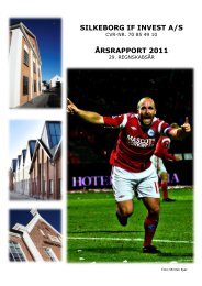 Ãrsrapport 2011 - Silkeborg IF fodbold