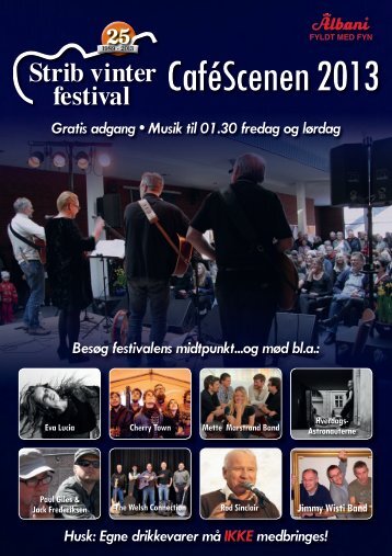Program - CafÃ©Scenen 2013 - Strib Vinterfestival