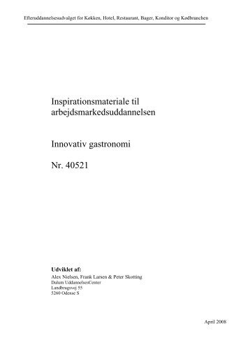 40 521 Innovativ gastronomi - khru.dk