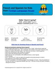 French and Spanish for Kids from Foreign ... - Homeschool.com