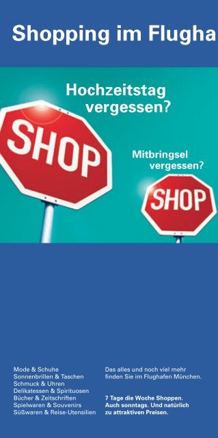 Shopover in München - Referat für Arbeit und Wirtschaft