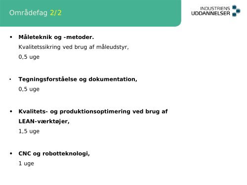 VindmÃ¸lleoperatÃ¸ruddannelsen (VOU) - Industriens Uddannelser