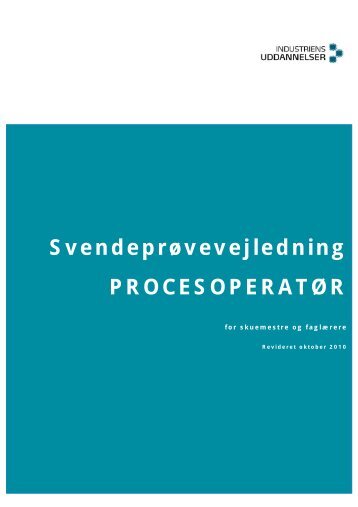 ProcesoperatÃ¸r - Industriens Uddannelser