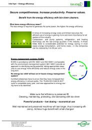 Info flyer â Energy efficiency - Bio-Circle