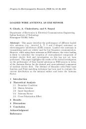 LOADED WIRE ANTENNA AS EMI SENSOR S. Ghosh, A - PIER